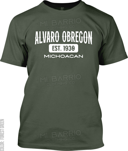 Alvaro Obregon, Michoacan Signature T-Shirt