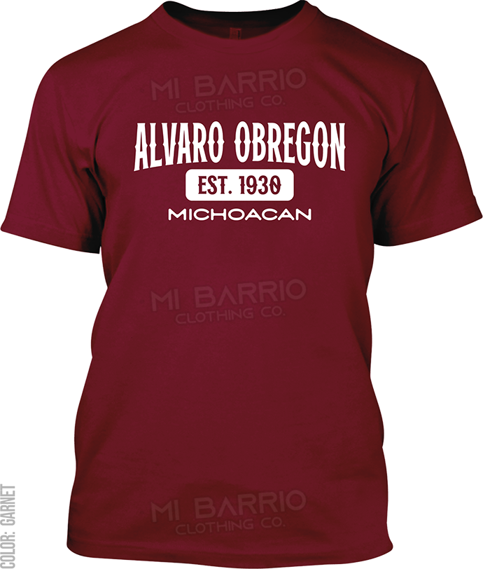 Alvaro Obregon, Michoacan Signature T-Shirt