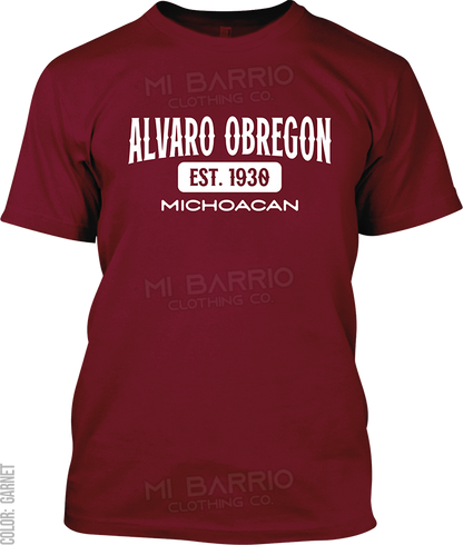 Alvaro Obregon, Michoacan Signature T-Shirt