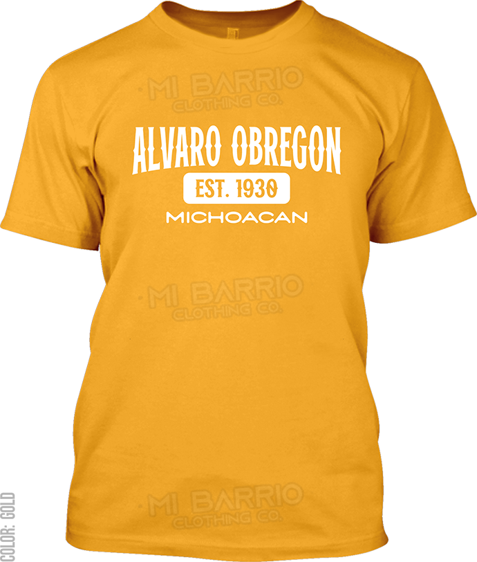 Alvaro Obregon, Michoacan Signature T-Shirt