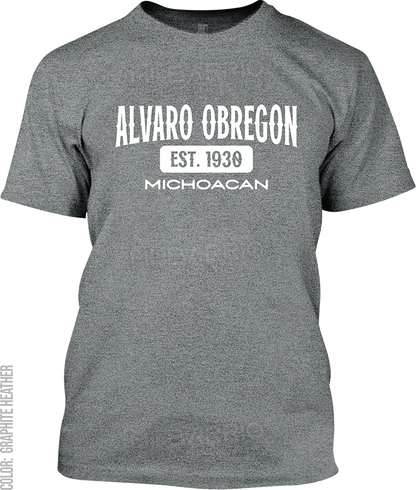 Alvaro Obregon, Michoacan Signature T-Shirt