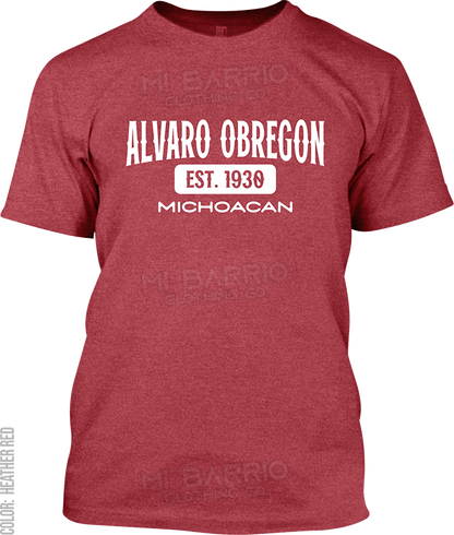 Alvaro Obregon, Michoacan Signature T-Shirt