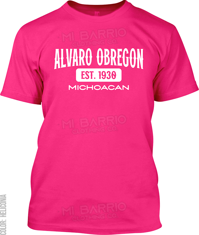 Alvaro Obregon, Michoacan Signature T-Shirt