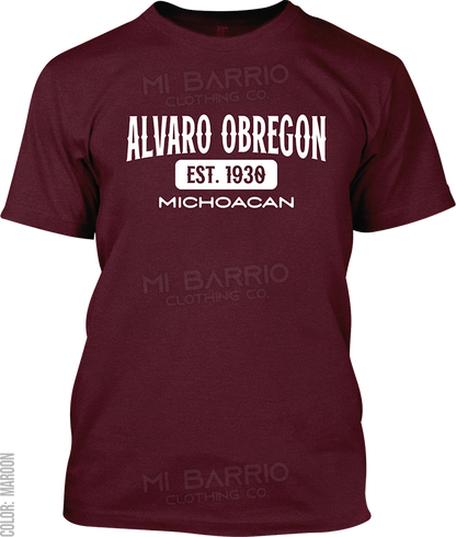 Alvaro Obregon, Michoacan Signature T-Shirt