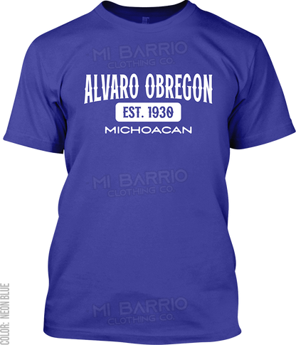 Alvaro Obregon, Michoacan Signature T-Shirt