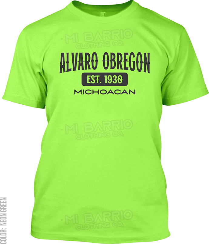 Alvaro Obregon, Michoacan Signature T-Shirt