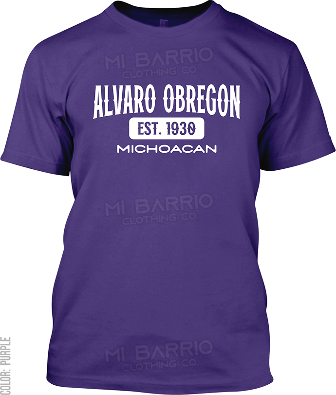 Alvaro Obregon, Michoacan Signature T-Shirt