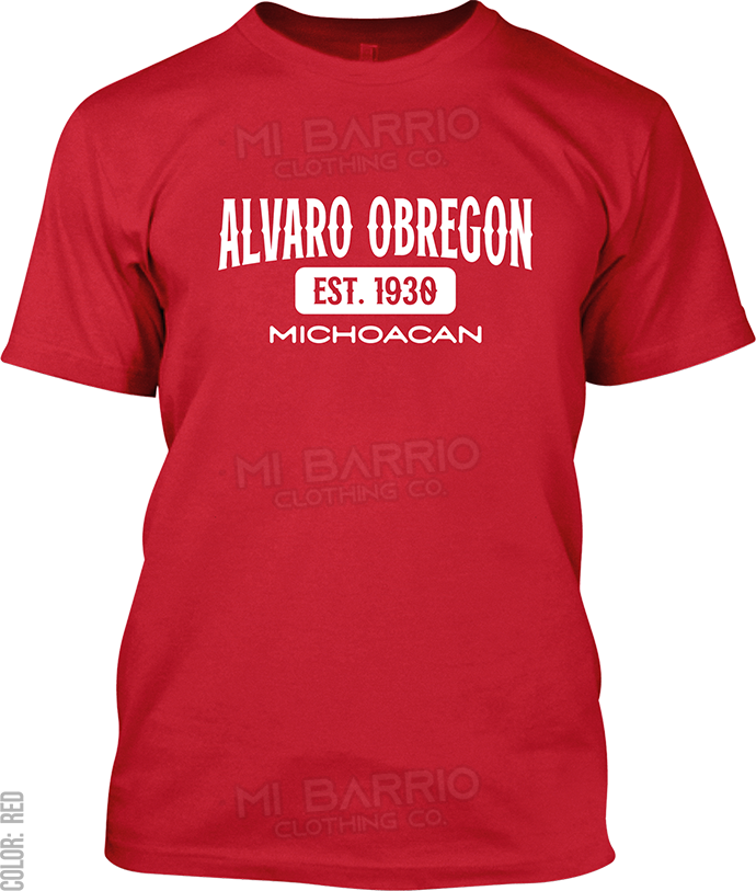 Alvaro Obregon, Michoacan Signature T-Shirt