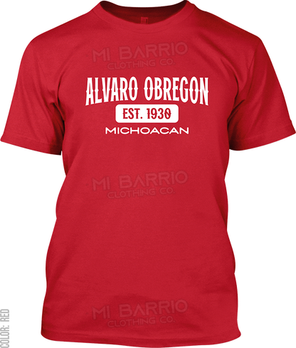 Alvaro Obregon, Michoacan Signature T-Shirt