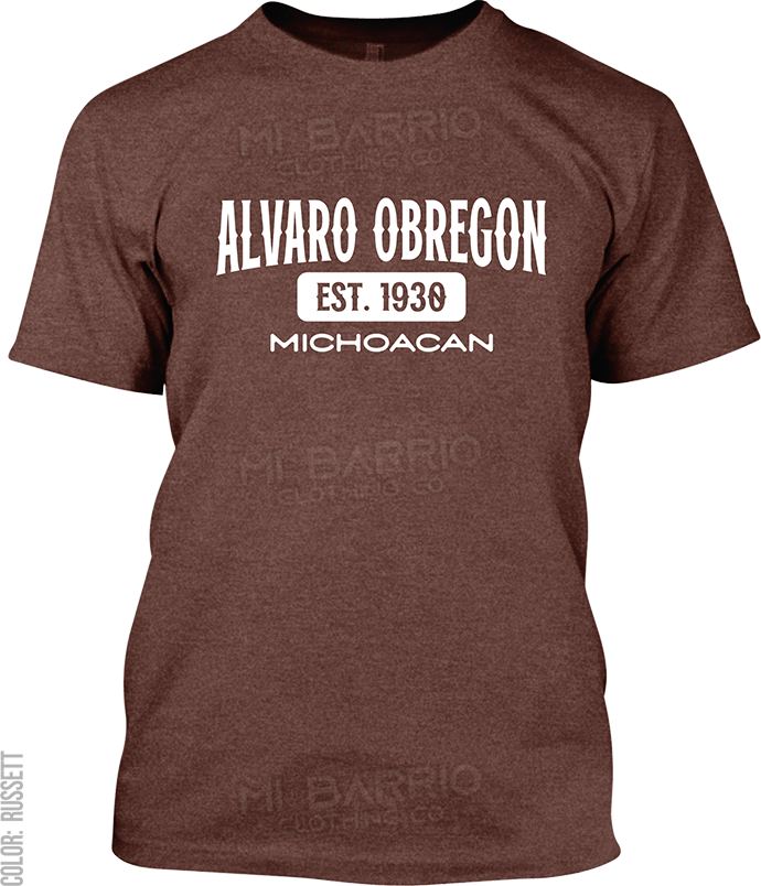 Alvaro Obregon, Michoacan Signature T-Shirt