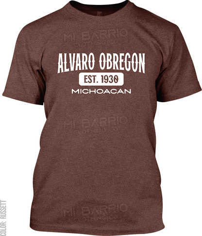 Alvaro Obregon, Michoacan Signature T-Shirt