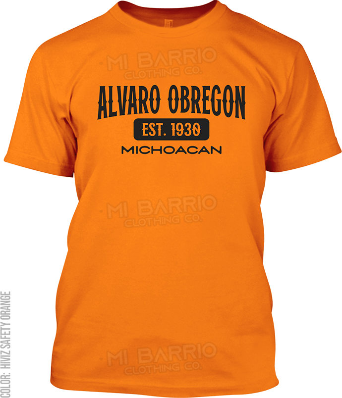 Alvaro Obregon, Michoacan Signature T-Shirt