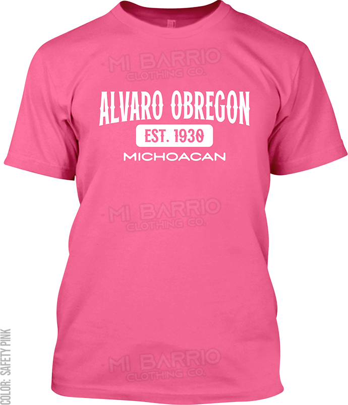 Alvaro Obregon, Michoacan Signature T-Shirt