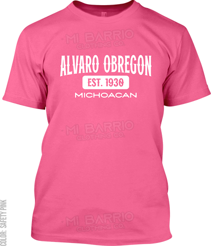 Alvaro Obregon, Michoacan Signature T-Shirt