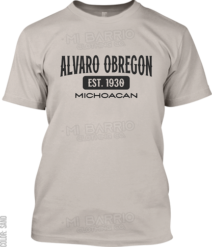 Alvaro Obregon, Michoacan Signature T-Shirt