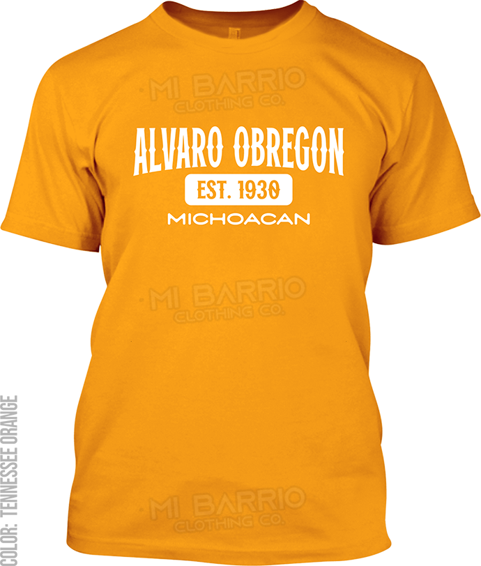 Alvaro Obregon, Michoacan Signature T-Shirt