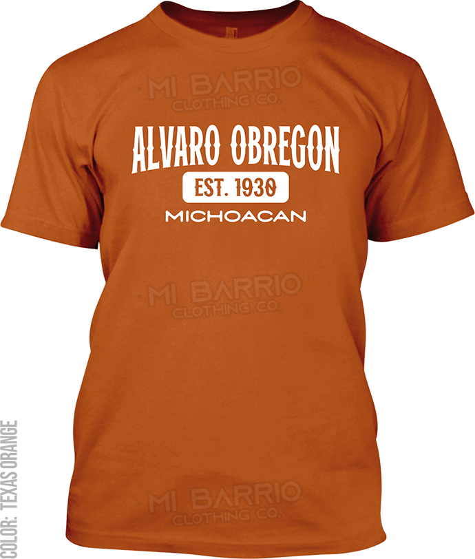 Alvaro Obregon, Michoacan Signature T-Shirt