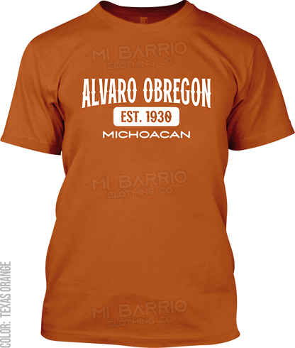 Alvaro Obregon, Michoacan Signature T-Shirt