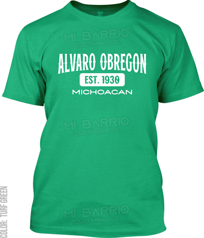 Alvaro Obregon, Michoacan Signature T-Shirt