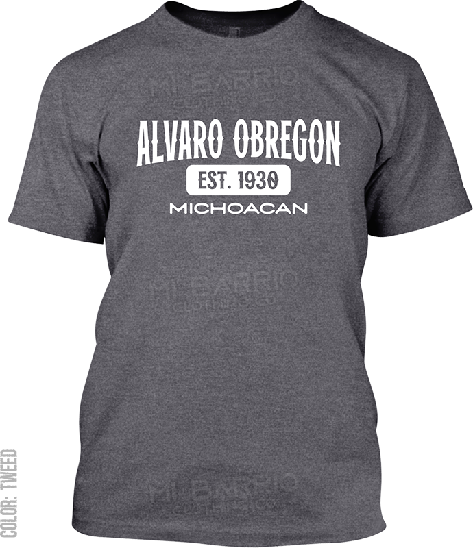 Alvaro Obregon, Michoacan Signature T-Shirt