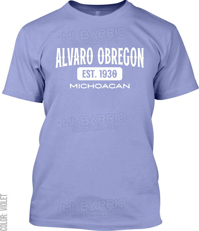 Alvaro Obregon, Michoacan Signature T-Shirt