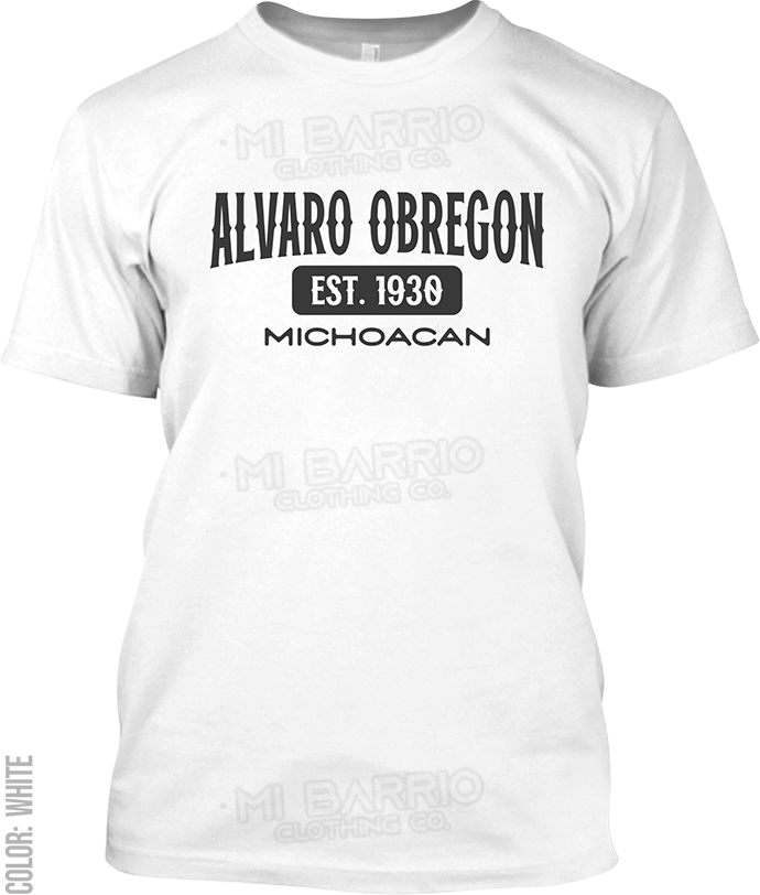 Alvaro Obregon, Michoacan Signature T-Shirt