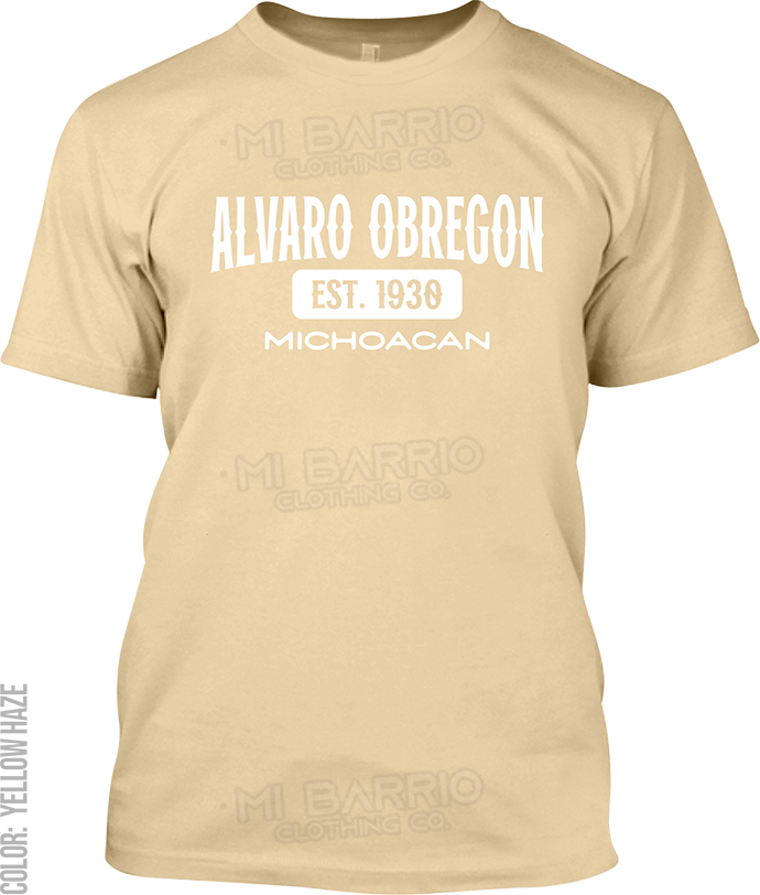 Alvaro Obregon, Michoacan Signature T-Shirt