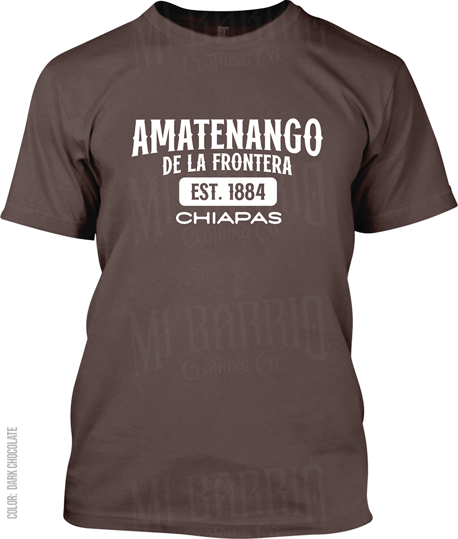 Amatenango de la Frontera, Chiapas Signature T-Shirt