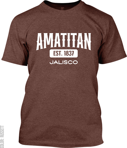 Amatitan, Jalisco Signature T-Shirt