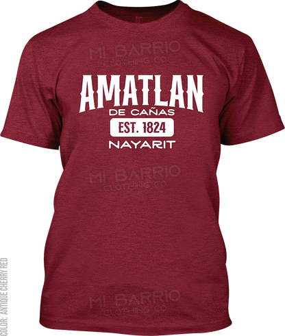 Amatlan de Cañas, Nayarit Signature T-Shirt