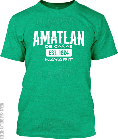 Amatlan de Cañas, Nayarit Signature T-Shirt