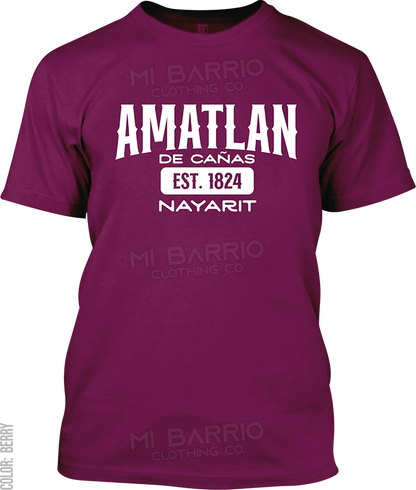 Amatlan de Cañas, Nayarit Signature T-Shirt