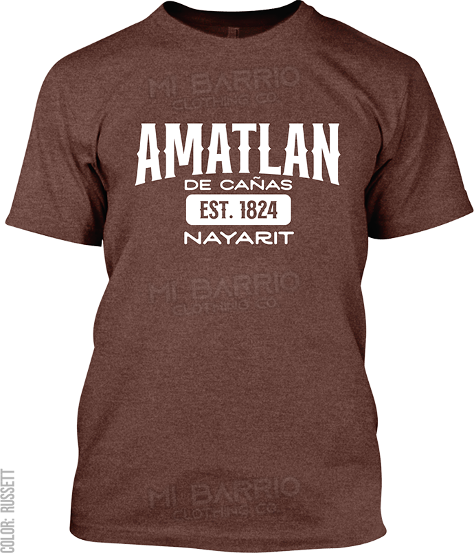 Amatlan de Cañas, Nayarit Signature T-Shirt