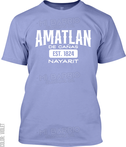 Amatlan de Cañas, Nayarit Signature T-Shirt