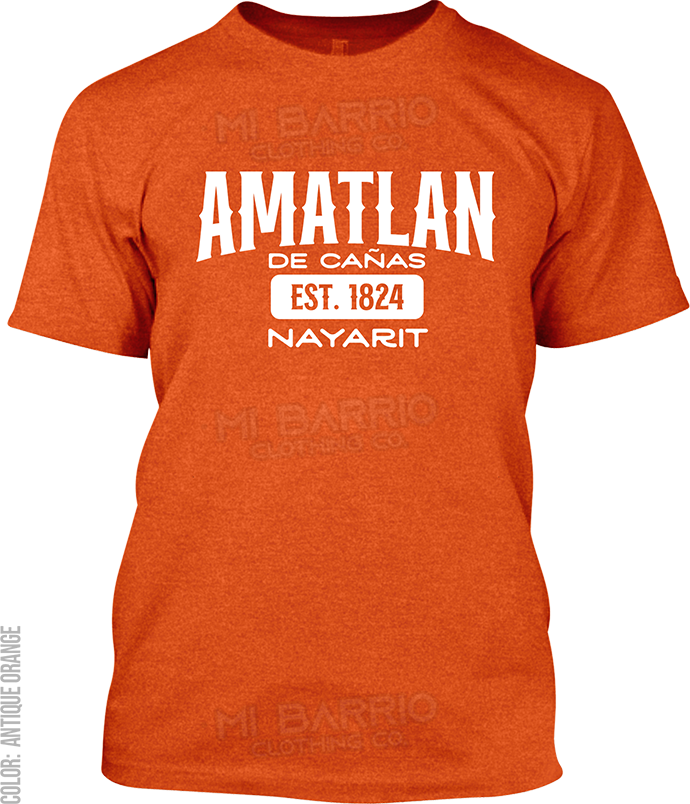 Amatlan de Cañas, Nayarit Signature T-Shirt