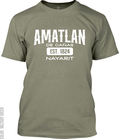 Amatlan de Cañas, Nayarit Signature T-Shirt