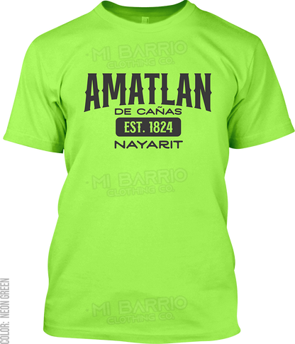 Amatlan de Cañas, Nayarit Signature T-Shirt