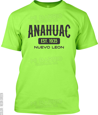 Anahuac, Nuevo Leon Signature T-Shirt