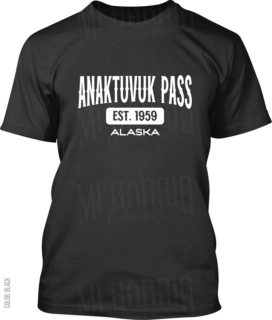 Anaktuvuk Pass, Alaska Signature T-Shirt