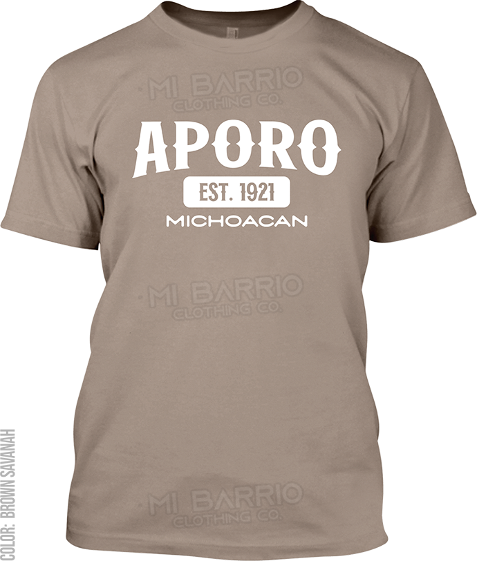 Aporo, Michoacan Signature T-Shirt