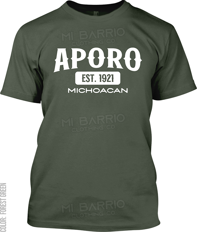 Aporo, Michoacan Signature T-Shirt