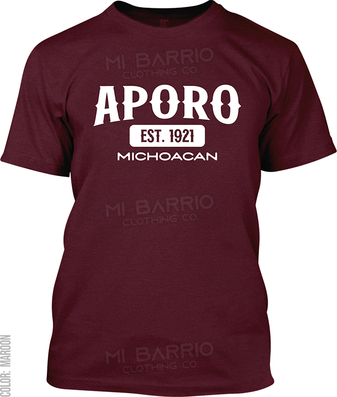 Aporo, Michoacan Signature T-Shirt