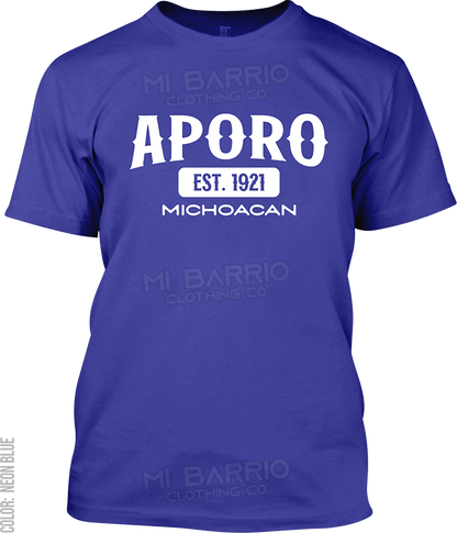 Aporo, Michoacan Signature T-Shirt