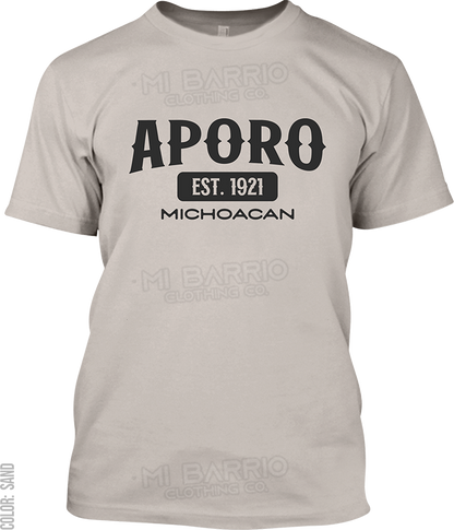 Aporo, Michoacan Signature T-Shirt