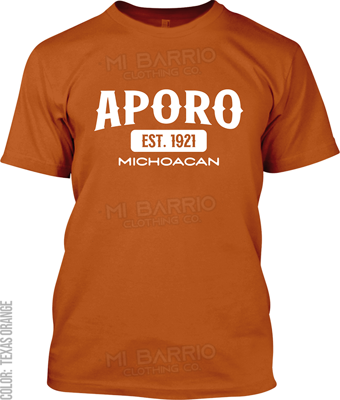 Aporo, Michoacan Signature T-Shirt