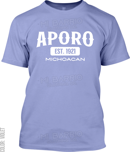 Aporo, Michoacan Signature T-Shirt