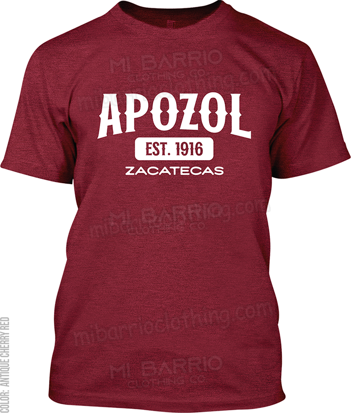 Apozol, Zacatecas Signature T-Shirt