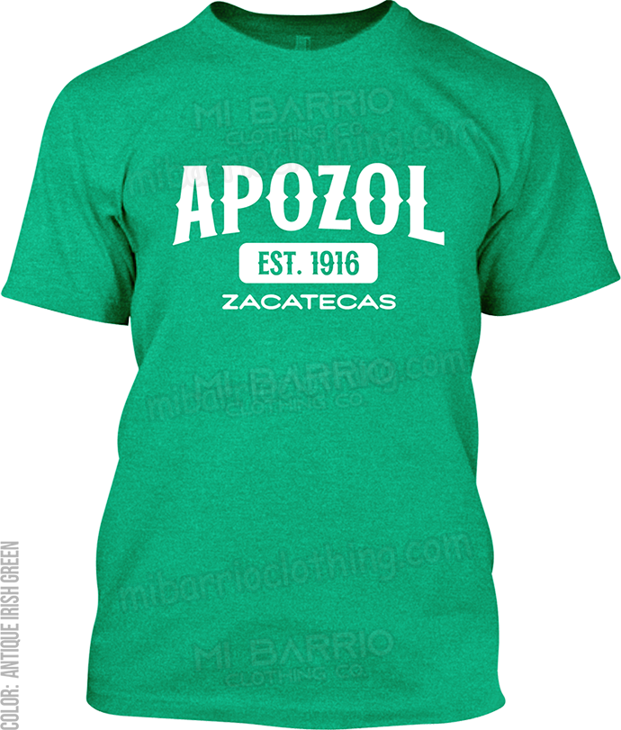 Apozol, Zacatecas Signature T-Shirt