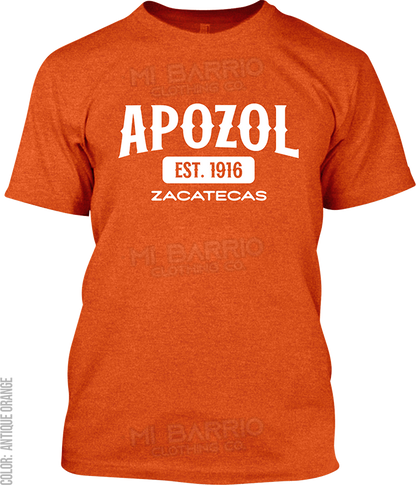 Apozol, Zacatecas Signature T-Shirt