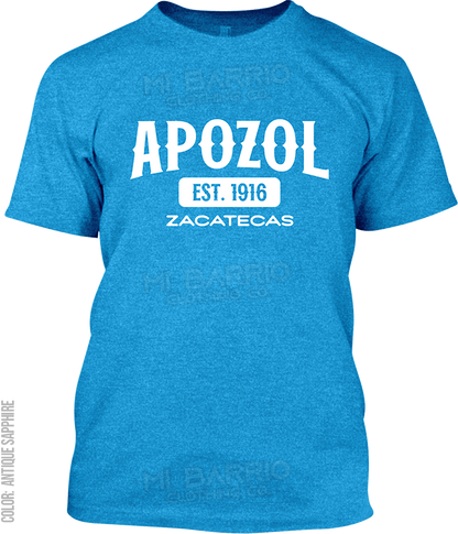 Apozol, Zacatecas Signature T-Shirt